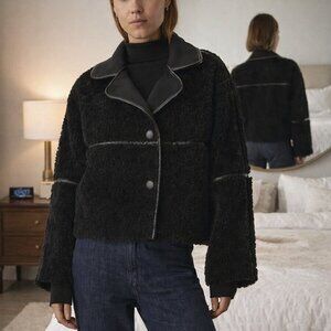 NEW! H&M Fleece fur jacket